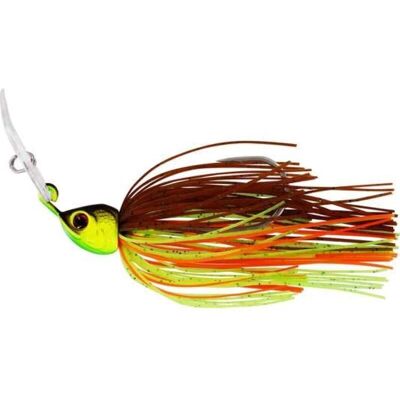 Westin BladeBite Tungsten Bladed Jig - Brown Chartreuse - 14g Westin BladeBite Tungsten Bladed Jig - Brown Chartreuse - 14g