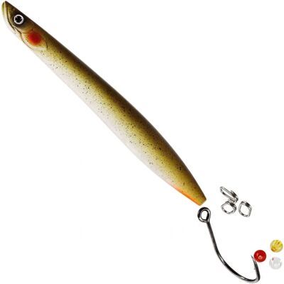 Westin Sandy Inline 14g Guld Sandeel - Fiskegrej Westin Sandy Inline 14g Guld Sandeel - Fiskegrej
