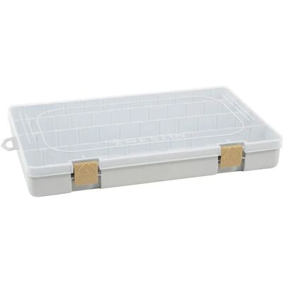 Westin W3 Fiskekasse Grå/Clear - Tackle Box Westin W3 Fiskekasse Grå/Clear - Tackle Box