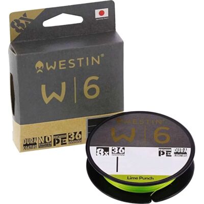 Westin splétaná šňůra w6 8 braid lime punch 135 m - 0,235 mm 13,3 kg Westin splétaná šňůra w6 8 braid lime punch 135 m - 0,235 mm 13,3 kg