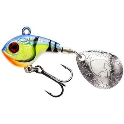 Westin DropBite Spin Tail Jig - 17g - Blå Craw - Fiskedrag Westin DropBite Spin Tail Jig - 17g - Blå Craw - Fiskedrag