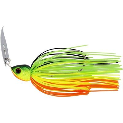 Westin Bladebite V2 Tungsten Bladed Jig 7g Sinking Firetiger - Fiskejigg Westin Bladebite V2 Tungsten Bladed Jig 7g Sinking Firetiger - Fiskejigg