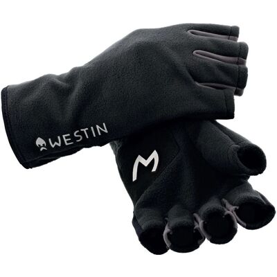 Westin HLF Fleece-Handschuhe - Kohle Schwarz - M Westin HLF Fleece-Handschuhe - Kohle Schwarz - M