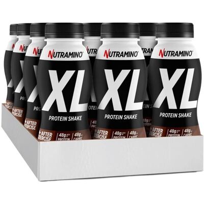 Nutramino Protein XL Shake - Chocolade - 48g Eiwit Nutramino Protein XL Shake - Chocolade - 48g Eiwit