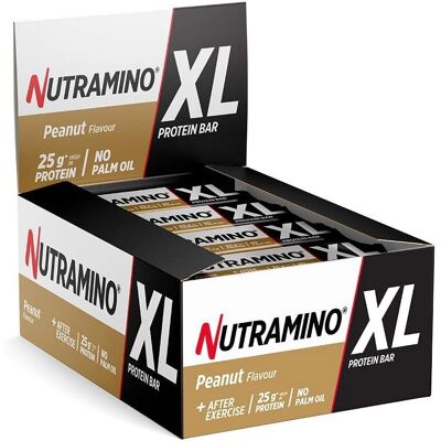 Nutramino Nutra XL Eiwitreep - Chocolade Pindakaas, 74G Nutramino Nutra XL Eiwitreep - Chocolade Pindakaas, 74G