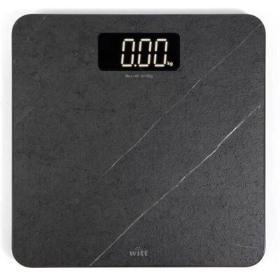 Witt Personal Elektrisk Personvåg - 180 kg Maxvikt - Härdat Glas - Grau Witt Personal Elektrisk Personvåg - 180 kg Maxvikt - Härdat Glas - Grau