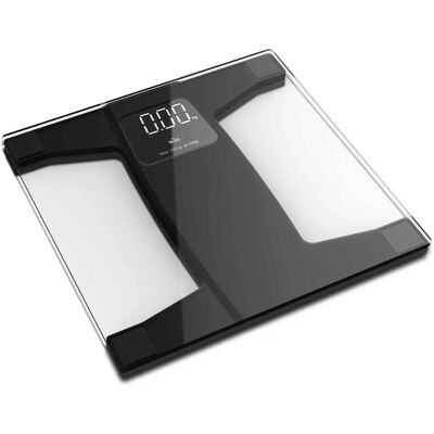 Witt - 61650020 - Glass - Svart - Personvekt Witt - 61650020 - Glass - Svart - Personvekt