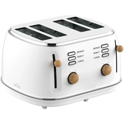 Witt Premium Wood 4-Scheiben Toaster - Toaster Witt Premium Wood 4-Scheiben Toaster - Toaster