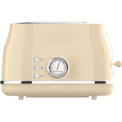 Witt - Premium Retro - 2 skiver - Creme - Brødrister Witt - Premium Retro - 2 skiver - Creme - Brødrister
