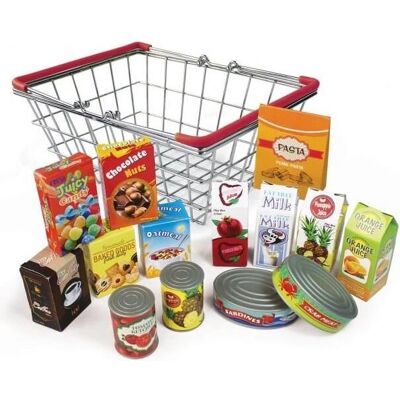 Magni Metallkorb - Einkaufsset für Kinder Magni Metallkorb - Einkaufsset für Kinder
