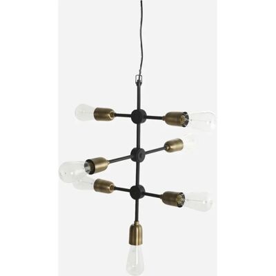 House Doctor Molecular Taklampe - Svart/Bronse Skulpturell Dekorasjon House Doctor Molecular Taklampe - Svart/Bronse Skulpturell Dekorasjon