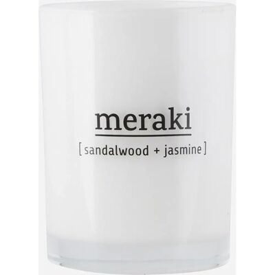Meraki - Sandalwood & Jasmine - 220 g - Candle Meraki - Sandalwood & Jasmine - 220 g - Candle