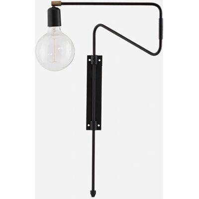 House Doctor Swing vägglampa - Svart - Väggbelysning House Doctor Swing vägglampa - Svart - Väggbelysning