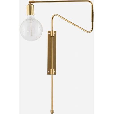 Lámpara de pared de latón House Doctor - Swing - E27 - 25W Lámpara de pared de latón House Doctor - Swing - E27 - 25W