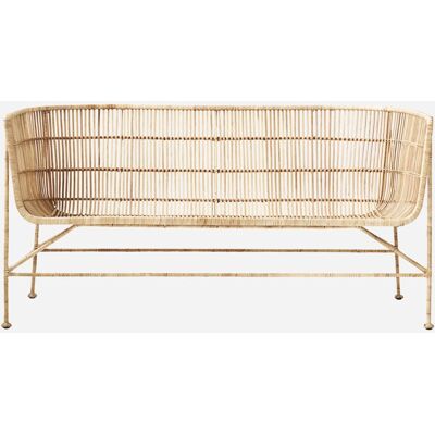House Doctor Cuun Naturrattan-Sofa - Für Innen House Doctor Cuun Naturrattan-Sofa - Für Innen