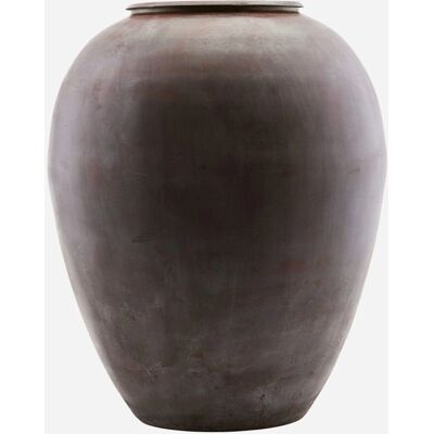 House Doctor - Etnik - brass - czerwono-fioletowy - Vase House Doctor - Etnik - brass - czerwono-fioletowy - Vase