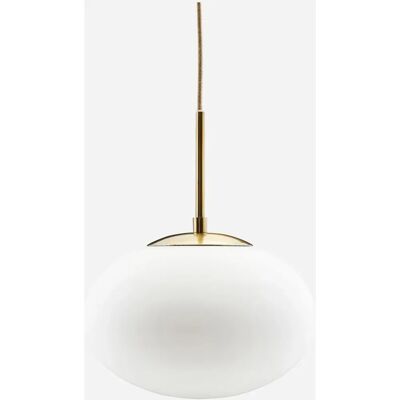 House Doctor Opal Deckenleuchte - Modernes Glas und Messing Pendel House Doctor Opal Deckenleuchte - Modernes Glas und Messing Pendel