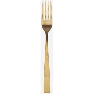 Złota widełka House Doctor - Stal nierdzewna, 21cm Złota widełka House Doctor - Stal nierdzewna, 21cm