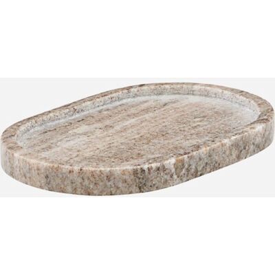 Meraki Marmor Bakke - Mørkbeige - Dekorativt Tray Meraki Marmor Bakke - Mørkbeige - Dekorativt Tray