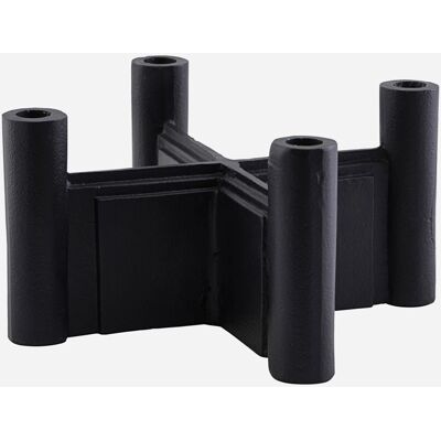 House Doctor - Layers - Svart - 22cm - Lyslyktstativ House Doctor - Layers - Svart - 22cm - Lyslyktstativ