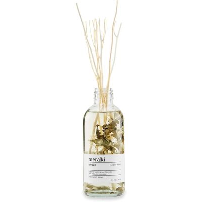 Meraki Verbena Drizzle Diffuser - 240 ml - Transparent Meraki Verbena Drizzle Diffuser - 240 ml - Transparent