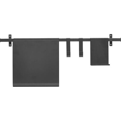 House Doctor Virar Vägghylla - Svart - 80cm House Doctor Virar Vägghylla - Svart - 80cm