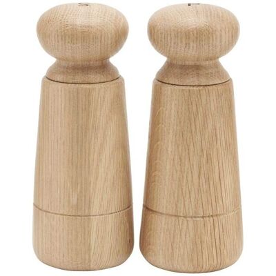 House Doctor Wardha Salz- und Pfeffermühle - Eichenholz Set House Doctor Wardha Salz- und Pfeffermühle - Eichenholz Set