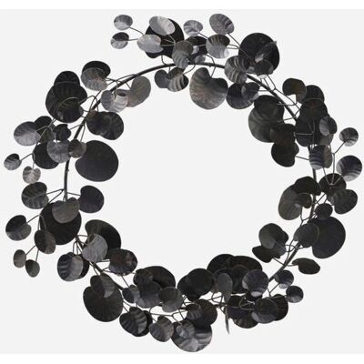 House Doctor - Eucalyptus wreath - Schwarz - Decorative wreath House Doctor - Eucalyptus wreath - Schwarz - Decorative wreath
