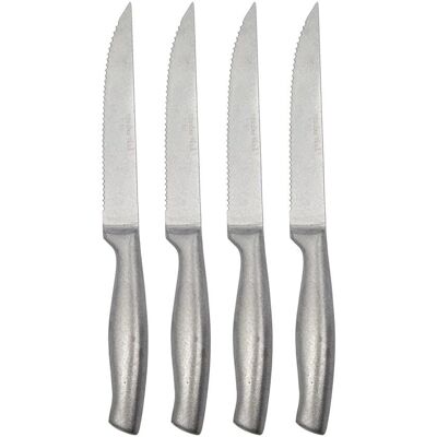 Nicolas Vahé - Ranch Messerset - Edelstahl, 4 Stück Nicolas Vahé - Ranch Messerset - Edelstahl, 4 Stück