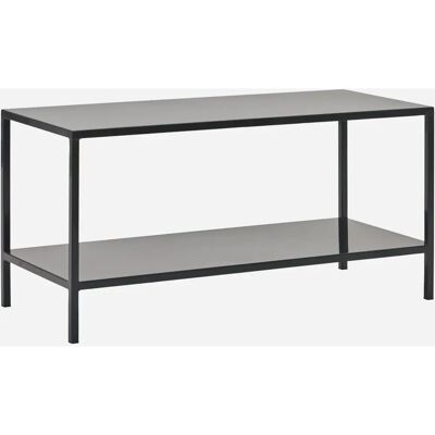 Mesa de café de acero inoxidable negro House Doctor Fari - Mesa auxiliar Mesa de café de acero inoxidable negro House Doctor Fari - Mesa auxiliar