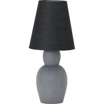 Lampe de Table Grise Orga de House Doctor - Design Moderne avec Abat-Jour en Lin - Publicité Lampe de Table Grise Orga de House Doctor - Design Moderne avec Abat-Jour en Lin - Publicité