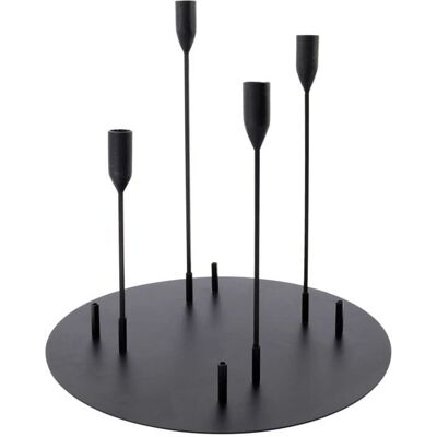 House Doctor Svart ljusstake - 40cm Modern minimalistisk design House Doctor Svart ljusstake - 40cm Modern minimalistisk design