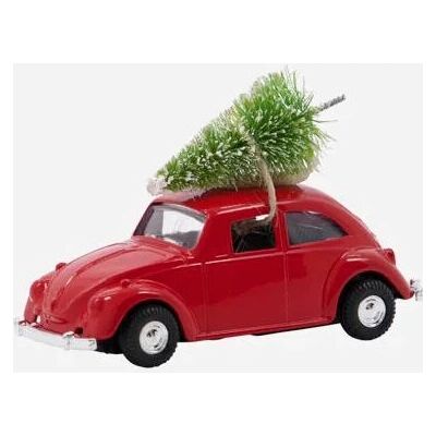 House Doctor - Xmas Car Mini - Rød - Dekorativt ornament House Doctor - Xmas Car Mini - Rød - Dekorativt ornament