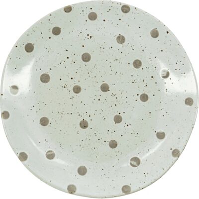 Plato Dots de House Doctor - Beige - 19,5cm - Plato Plato Dots de House Doctor - Beige - 19,5cm - Plato