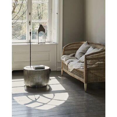 House Doctor Rota Silber Runder Couchtisch - Couch Table House Doctor Rota Silber Runder Couchtisch - Couch Table