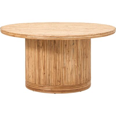 Mesa de café de ratán natural de House Doctor - Mesa de centro Mesa de café de ratán natural de House Doctor - Mesa de centro
