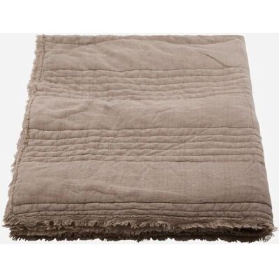 House Doctor Ljusbrun Bomull Polyester Filt - Filt House Doctor Ljusbrun Bomull Polyester Filt - Filt