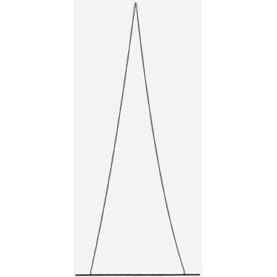 House Doctor Jern Julepynt - Sort - Kæde 70cm 150cm Højde House Doctor Jern Julepynt - Sort - Kæde 70cm 150cm Højde