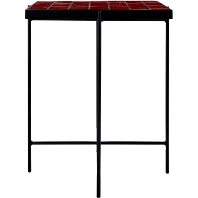 Table d'appoint House Doctor Kuna - Céramique, Rouille - 41x41 cm - Publicité Table d'appoint House Doctor Kuna - Céramique, Rouille - 41x41 cm - Publicité