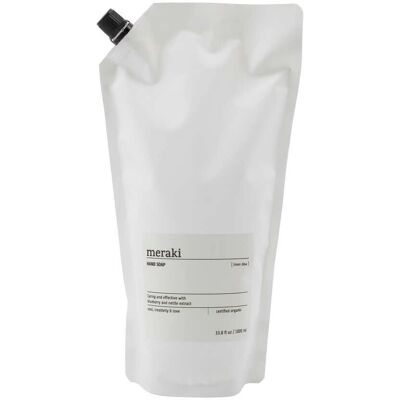 Meraki Nachfüllbeutel für Handseife, Linen Dew, 1000 ml Meraki Nachfüllbeutel für Handseife, Linen Dew, 1000 ml