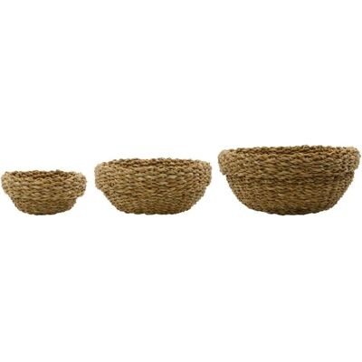 House Doctor Otta 3-pack Opbevaringskurve - Naturlig/Søgræs House Doctor Otta 3-pack Opbevaringskurve - Naturlig/Søgræs