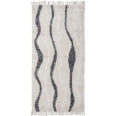 House Doctor - Teppich - Beige - Wellenmuster - 180x90 - Teppich House Doctor - Teppich - Beige - Wellenmuster - 180x90 - Teppich