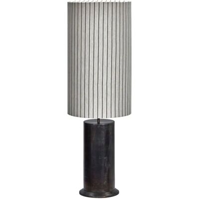Lampadaire House Doctor ancien brun / crème / rayures noires - Lampadaire - Publicité Lampadaire House Doctor ancien brun / crème / rayures noires - Lampadaire - Publicité
