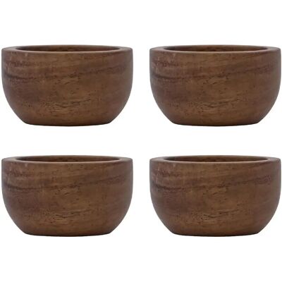 House Doctor - Trä äggkopp - Naturlig akacia - 4-pack - Egg Cups House Doctor - Trä äggkopp - Naturlig akacia - 4-pack - Egg Cups