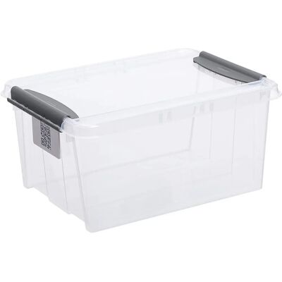 Boîte de Rangement Probox - 14L - Empilable, Transparent - Publicité Boîte de Rangement Probox - 14L - Empilable, Transparent - Publicité