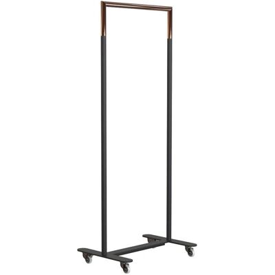 Frost Bukto Kleiderständer mit Rollen - Schwarz/Kupfer Frost Bukto Kleiderständer mit Rollen - Schwarz/Kupfer