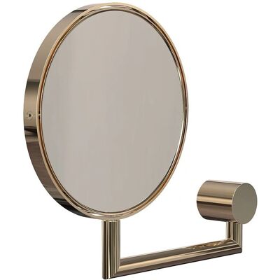 Frost Nova2 Wandspiegel - 14,5cm Durchmesser - Poliert Gold - Kosmetikspiegel Frost Nova2 Wandspiegel - 14,5cm Durchmesser - Poliert Gold - Kosmetikspiegel