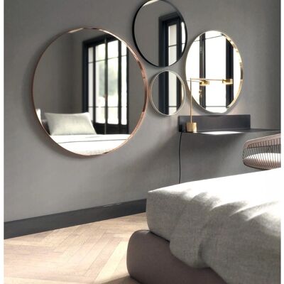 FROST UNU Spiegel 4131 Rund - Ø100cm Gold FROST UNU Spiegel 4131 Rund - Ø100cm Gold