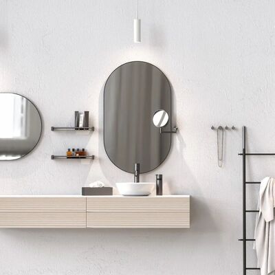 Frost Unu 4145 Oval Wandspiegel - Moderner Minimalistischer Dekor Frost Unu 4145 Oval Wandspiegel - Moderner Minimalistischer Dekor