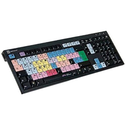 Logickeyboard Avid Media Composer Tastatur - Schwarz, QWERTZ, Vollgröße Logickeyboard Avid Media Composer Tastatur - Schwarz, QWERTZ, Vollgröße